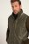 JP1880 Quilted Gilet Vintage Leather Green - Vestes - Vestes Homme Grandes Tailles