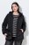 Ulla Popken 820889 Manteau matelassé Noir - Manteaux - Manteaux femme grande taille