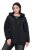 Ulla Popken 820889 Manteau matelassé Noir - Manteaux - Manteaux femme grande taille
