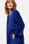 Ulla Popken 821110 Robe en satin à manches courtes et col V Bleu marine - Robes de soirée - Robes de soirée grande taille
