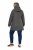 Ulla Popken 821737 Parka matelassée HYPRAR à capuche Gris foncé chiné - Vestes - Vestes femme grande taille