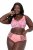Ulla Popken 822864 Culottes en dentelle Rose clair - Culottes - 