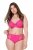 Ulla Popken 822864 Culottes en dentelle Rose - Culottes - 