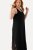 Ulla Popken 823276 Robe sans manches Noir - Robes maxi - Robes maxi grande taille