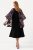 Ulla Popken 823276 Robe sans manches Noir - Robes maxi - Robes maxi grande taille
