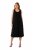 Ulla Popken 823276 Robe sans manches Noir - Robes maxi - Robes maxi grande taille
