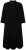 Ulla Popken 823290 Robe mi-longue à col V Noir - Robes midi - Robes midi grande taille