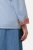 Ulla Popken 823538 Blazer en lin mélangé à col montant Bleu clair - Blazers - Blazers grande taille pour femme