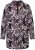 Ulla Popken 823967 Blazer fleuri en jacquard manches 3/4 Noir - Blazers - Blazers grande taille pour femme