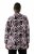 Ulla Popken 823967 Blazer fleuri en jacquard manches 3/4 Noir - Blazers - Blazers grande taille pour femme