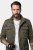 JP1880 Field Jacket with Badges Vintage Look TALL Moss Green - TALL vestes - Vestes TALL pour hommes grands