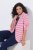 Ulla Popken 824355 Blazer en jersey Corail - Blazers - Blazers grande taille pour femme