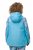 Ulla Popken 824429 Veste de ski marbrée à triple fonction Bleu - Vêtements de ski - 