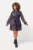 Ulla Popken 824976 Robe imprimée Bleu marine - Robes midi - Robes midi grande taille