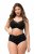 Ulla Popken 825676 Culotte gainante taille haute Noir - Lingerie gainante - 