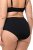 Ulla Popken 825676 Culotte gainante taille haute Noir - Lingerie gainante - 