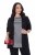 Ulla Popken 825828 Veste Noir - Vestes - Vestes femme grande taille