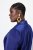 Ulla Popken 826161 Blazer texturé à poches à rabat Bleu marine - Blazers - Blazers grande taille pour femme