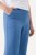 Ulla Popken 826163 Pantalon de tailleur large Bleu denim - Pantalons en tissu - Pantalons fluides femme grande taille