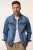 JP1880 826234 Veste en jean à poches poitrine Bleu denim - Vestes - Vestes Homme Grandes Tailles