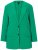 Ulla Popken 826487 Blazer oversize à poches à rabat Vert émeraude - Blazers - Blazers grande taille pour femme