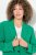 Ulla Popken 826487 Blazer oversize à poches à rabat Vert émeraude - Blazers - Blazers grande taille pour femme