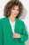 Ulla Popken 826487 Blazer oversize à poches à rabat Vert émeraude - Blazers - Blazers grande taille pour femme