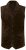 JP1880 827437 Gilet en daim à revers Marron foncé - Costumes - Costumes grandes tailles 