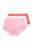 Ulla Popken 827465 Shorties en dentelle lot de 3 Rose - Culottes - 
