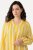 Ulla Popken 827653 Robe rayée Jaune - Robes midi - Robes midi grande taille