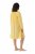 Ulla Popken 827653 Robe rayée Jaune - Robes midi - Robes midi grande taille