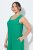 Ulla Popken 827908 Robe en jersey sans manches Vert - Robes en jersey - 