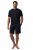 JP1880 829513 Pyjama modèle court bellyfit Bleu marine - Sous-vêtements & bain - Sous-vêtements Grande Taille