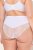 Ulla Popken 830094 Culottes en dentelle lot de 2 Blanc - Culottes - 