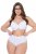 Ulla Popken 830094 Culottes en dentelle lot de 2 Blanc - Culottes - 