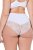 Ulla Popken 830094 Culottes en dentelle lot de 2 Blanc - Culottes - 