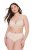 Ulla Popken 830094 Culottes en dentelle lot de 2 Beige - Culottes - 