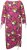 Ulla Popken 830151 Robe fleurie Rose - Robes maxi - Robes maxi grande taille