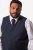 Men+ 665 Sevilla Gilet de costume Bleu marine - Costumes - Costumes grandes tailles 
