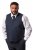 Men+ 665 Sevilla Gilet de costume Bleu marine - Costumes - Costumes grandes tailles 