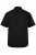 Men+ 758 Chemise business manches courtes à col ouvert Noir - Chemises - Chemises Grandes Tailles Hommes