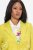Ulla Popken 830767 Blazer froissé Vert clair - Blazers - Blazers grande taille pour femme