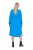 Ulla Popken 831004 Robe mi-longue à manches longues et col V Bleu roi - Robes midi - Robes midi grande taille