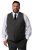 Men+ 472 Barcelona Gilet de costume Anthracite - Costumes - Costumes grandes tailles 
