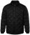Men+ 494 Veste matelassée à col montant Noir - Vestes - Vestes Homme Grandes Tailles