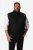 Men+ 578 Gilet matelassé à col montant Noir - Vestes - Vestes Homme Grandes Tailles