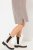 Ulla Popken 831589 Robe en maille à manches longues et col roulé Gris - Robes en maille - 