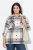 Ulla Popken 831641 Surchemise à carreaux en laine mélangée Anthracite - Vestes - Vestes femme grande taille