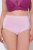 Ulla Popken 831866 Culottes taille haute en dentelle lot de 3 Bleu marine - Culottes - 