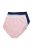 Ulla Popken 831866 Culottes taille haute en dentelle lot de 3 Bleu roi - Culottes - 